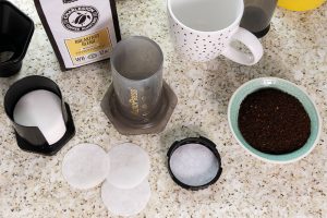 Charleston Coffee Roasters - How to Use the AeroPress - Inserting the Filter