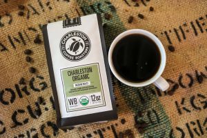 Charleston Coffee Roasters - Charleston Organic Blend - Bag and Cup